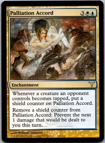 Palliation Accord U DIS #122 NM MTG Magic