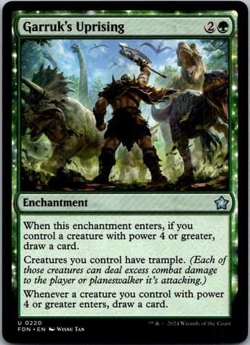 Garruk's Uprising U SCD #185 NM MTG Magic