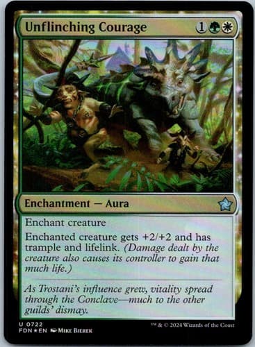 Unflinching Courage U Foundations 722 NM