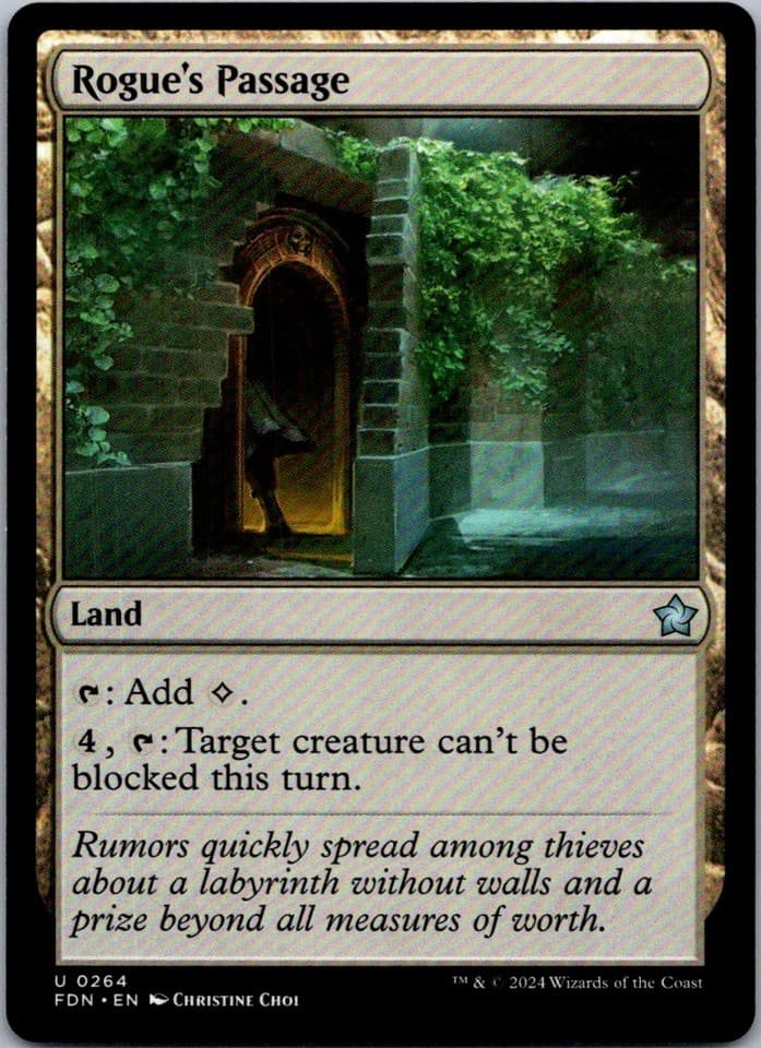 Rogue's Passage U C20 #303 NM MTG Magic