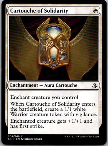 Cartouche of Solidarity C J25 #178 NM MTG Magic