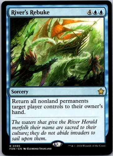 River's Rebuke R PPM20 #71 LP MTG Magic