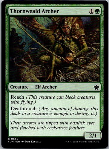 Thornweald Archer C DDR #22 NM MTG Magic