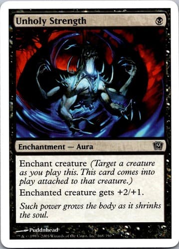 Unholy Strength C 9ED #168 NM MTG Magic