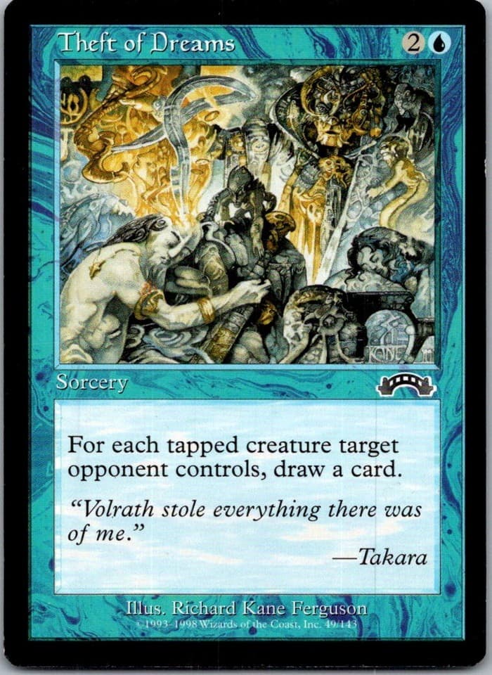 Theft of Dreams C EXO #49 NM MTG Magic