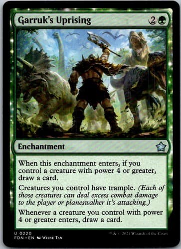 Garruk's Uprising U SCD #185 NM MTG Magic