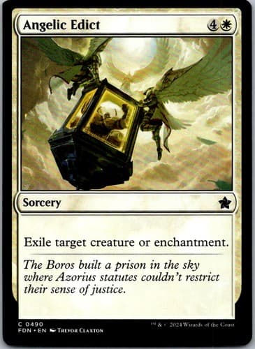 Angelic Edict C JMP #87 NM MTG Magic