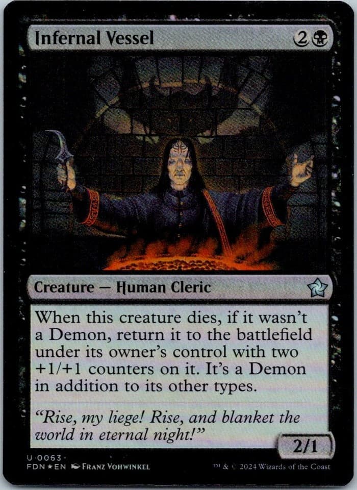 Infernal Vessel U Foundations 63 NM