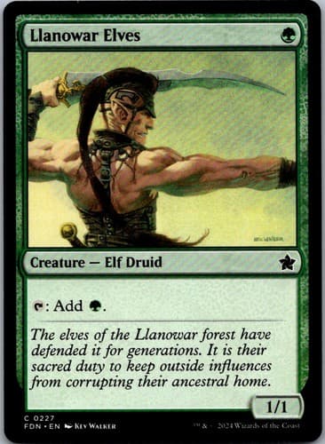 Llanowar Elves C C14 #204 NM MTG Magic