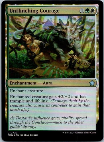 Unflinching Courage U Foundations 722 NM