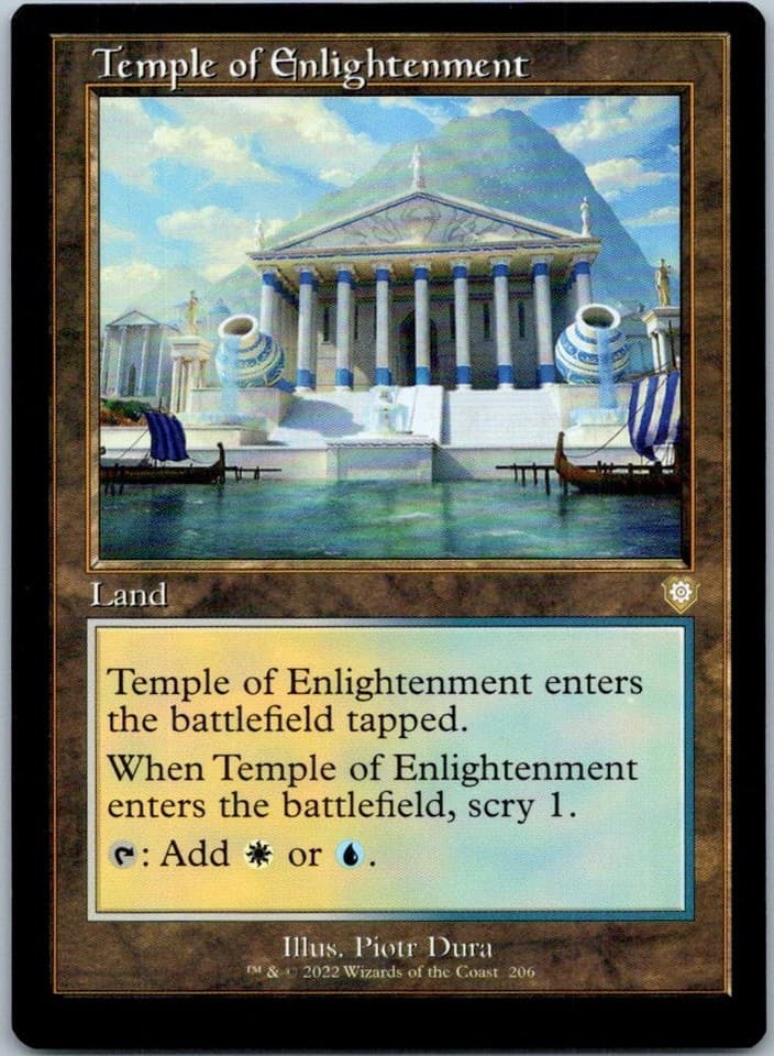 Temple of Enlightenment (Retro Frame) R Commander: The Brothers' War 206 NM