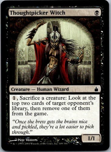 Thoughtpicker Witch C RAV #109 NM MTG Magic