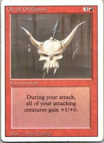 Orcish Oriflamme U 3ED # NM MTG Magic
