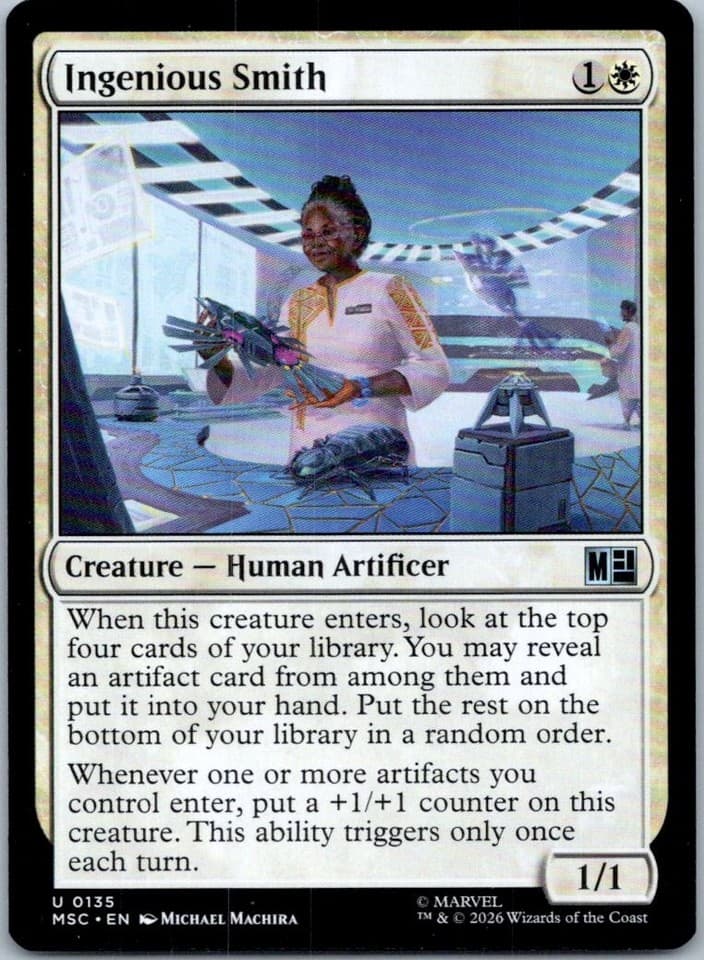 Ingenious Smith U Commander: Marvel Super Heroes 135 NM