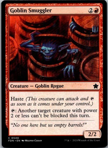 Goblin Smuggler C J25 #137 NM MTG Magic