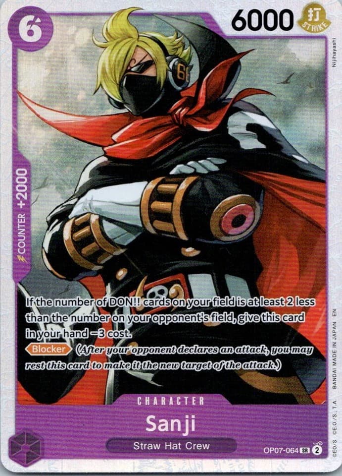 Sanji SR 500 Years in the Future OP07 - 064 NM