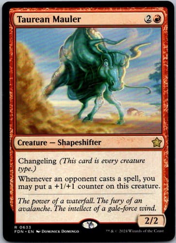 Taurean Mauler (CM2) R LIST #122 LP MTG Magic