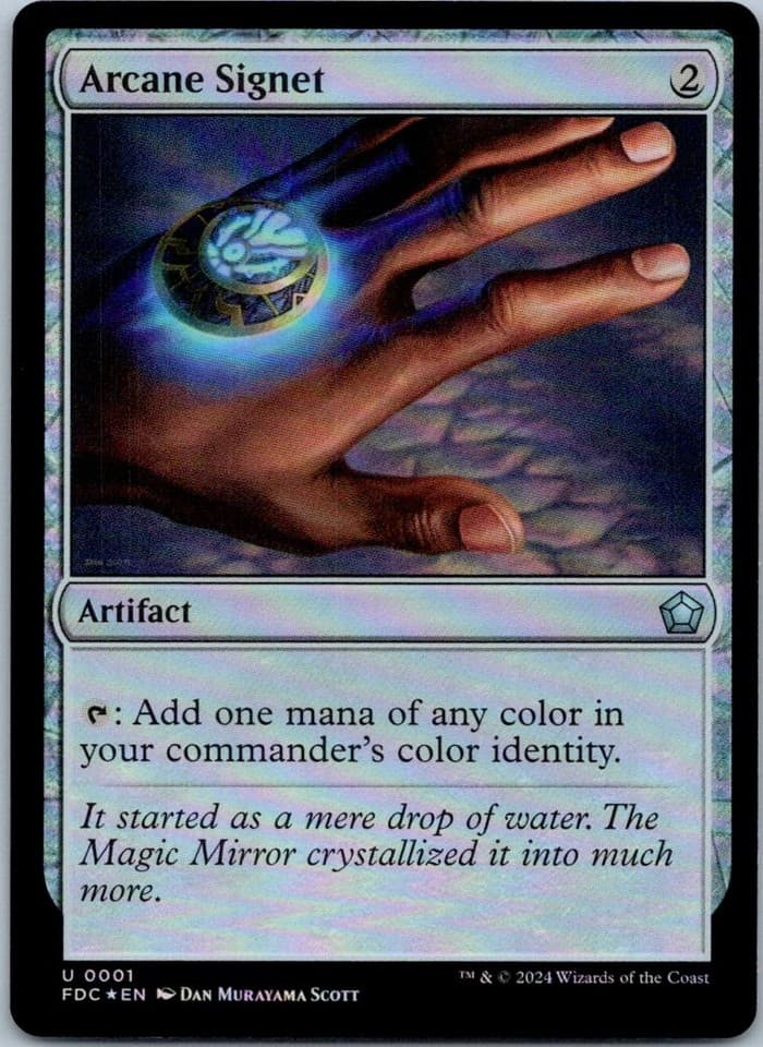 Arcane Signet U Commander: Foundations 1 NM
