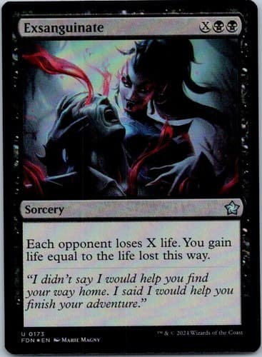 Exsanguinate U Foundations 173 NM