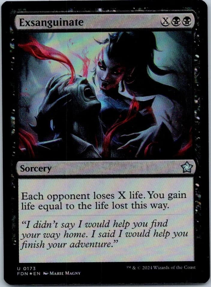 Exsanguinate U Foundations 173 NM