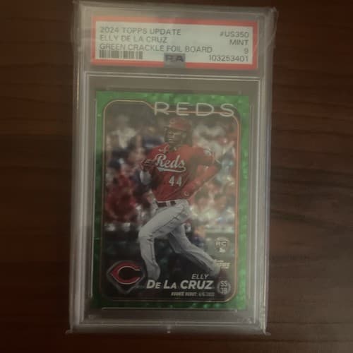 PSA 9 2024 Topps Update Elly De La Cruz Rookie /499 #US350