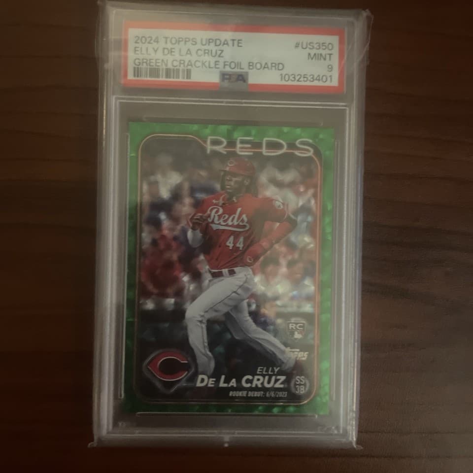 PSA 9 2024 Topps Update Elly De La Cruz Rookie /499 #US350