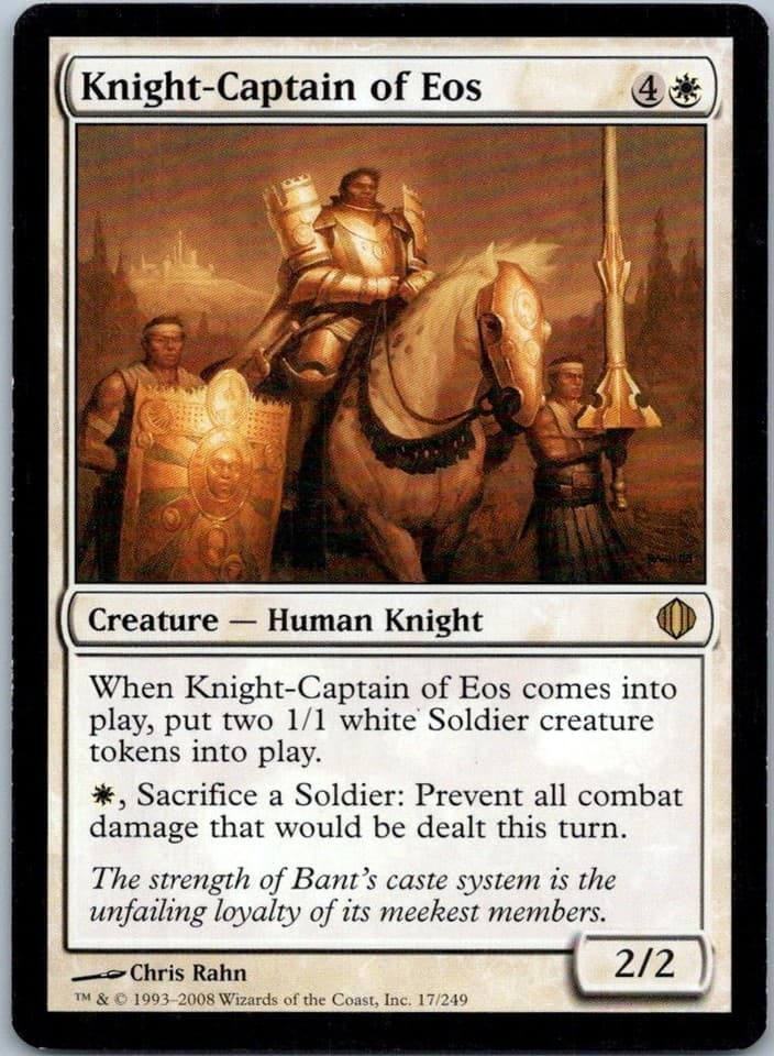 Knight - Captain of Eos R Shards of Alara 17 NM