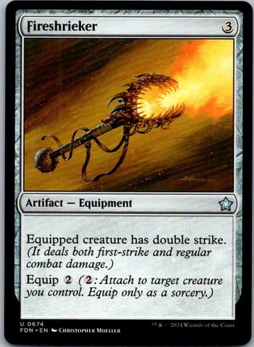 Fireshrieker U NEC #151 NM MTG Magic