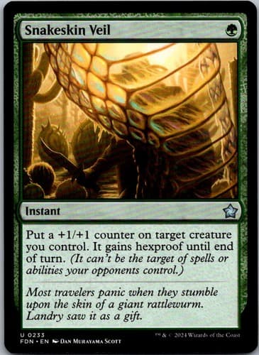 Snakeskin Veil C OTJ #181 LP MTG Magic