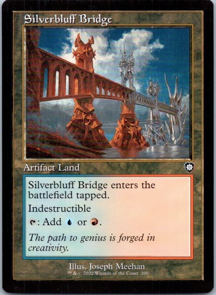 Silverbluff Bridge (Retro Frame) C Commander: The Brothers' War 200 NM