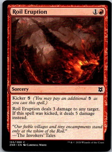 Roil Eruption C J25 #592 NM MTG Magic