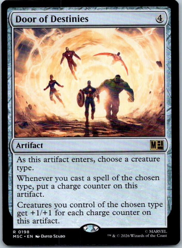 Door of Destinies R Commander: Marvel Super Heroes 198 NM