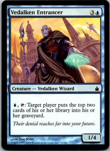 Vedalken Entrancer C RAV #74 NM MTG Magic