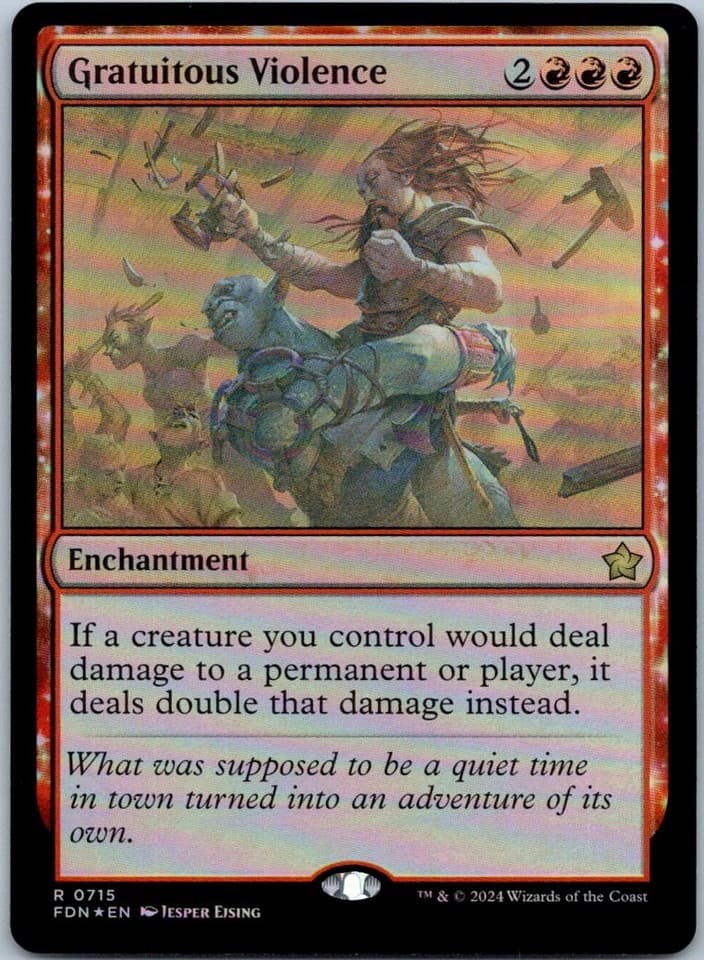 Gratuitous Violence R Foundations 715 NM
