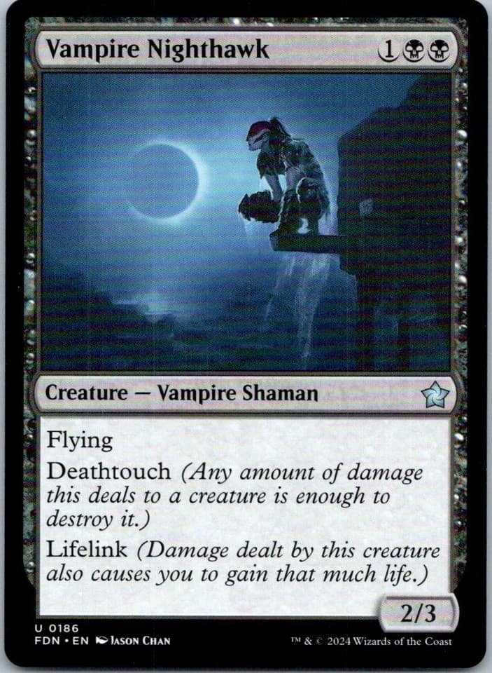 Vampire Nighthawk () U Foundations 186 NM