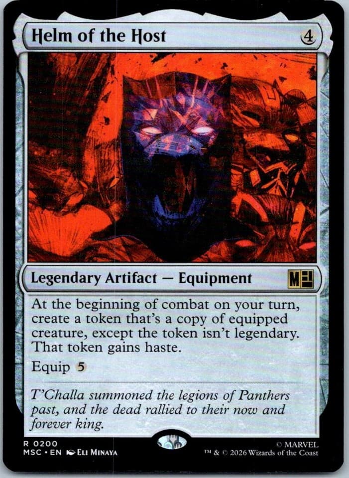 Helm of the Host R Commander: Marvel Super Heroes 200 NM