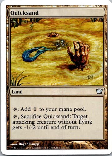 Quicksand U 9ED # NM MTG Magic