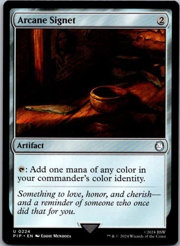 Arcane Signet U PIP #752 LP MTG Magic