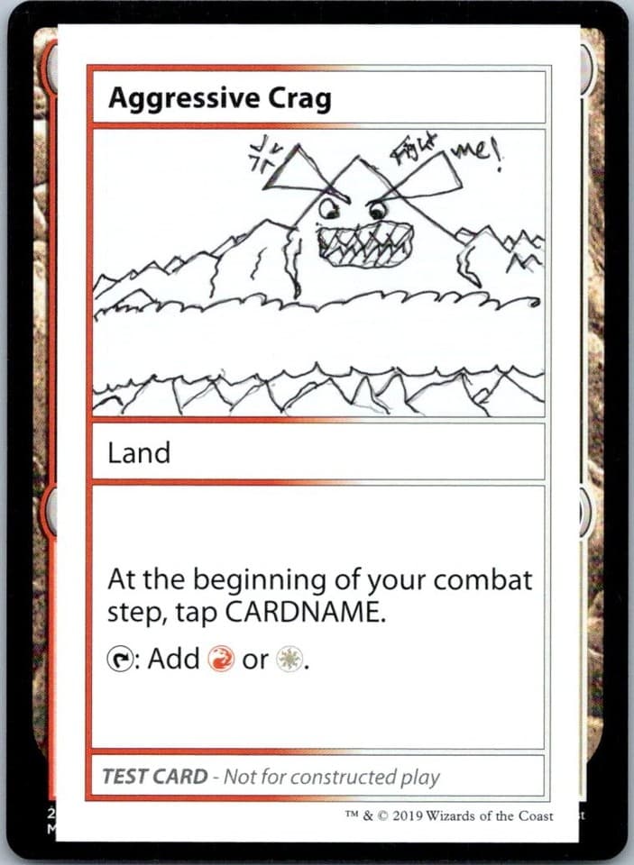 Aggressive Crag S Mystery Booster: Convention Edition Exclusives NM