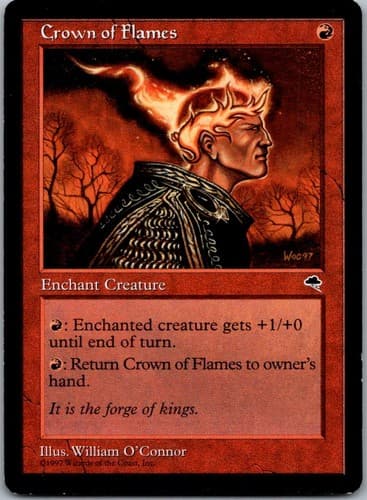 Crown of Flames C TMP #169 NM MTG Magic