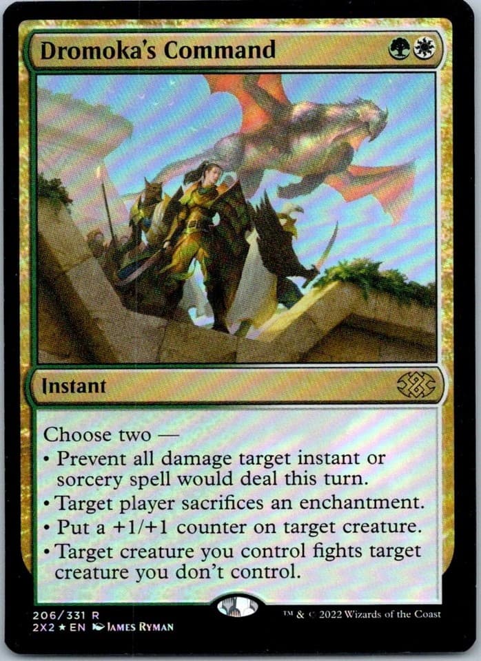 Dromoka's Command R Double Masters 2022 206 NM