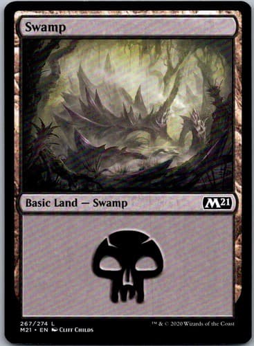 Swamp () L M19 #270 NM MTG Magic