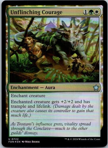 Unflinching Courage U Foundations 722 NM