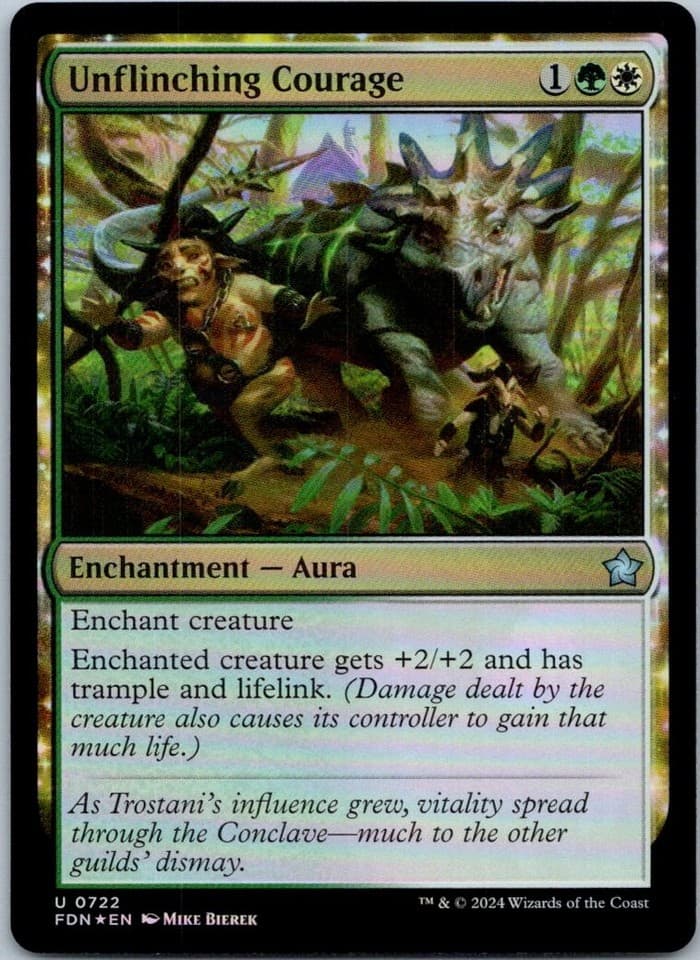 Unflinching Courage U Foundations 722 NM