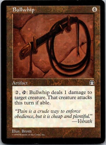 Bullwhip U STH # NM MTG Magic