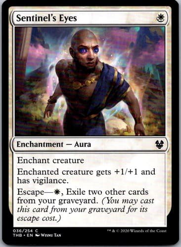 Sentinel's Eyes C THB #36 NM MTG Magic