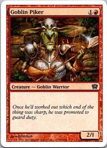 Goblin Piker (Spanish) - "Lancero trasgo" C PS11 #106 NM MTG Magic