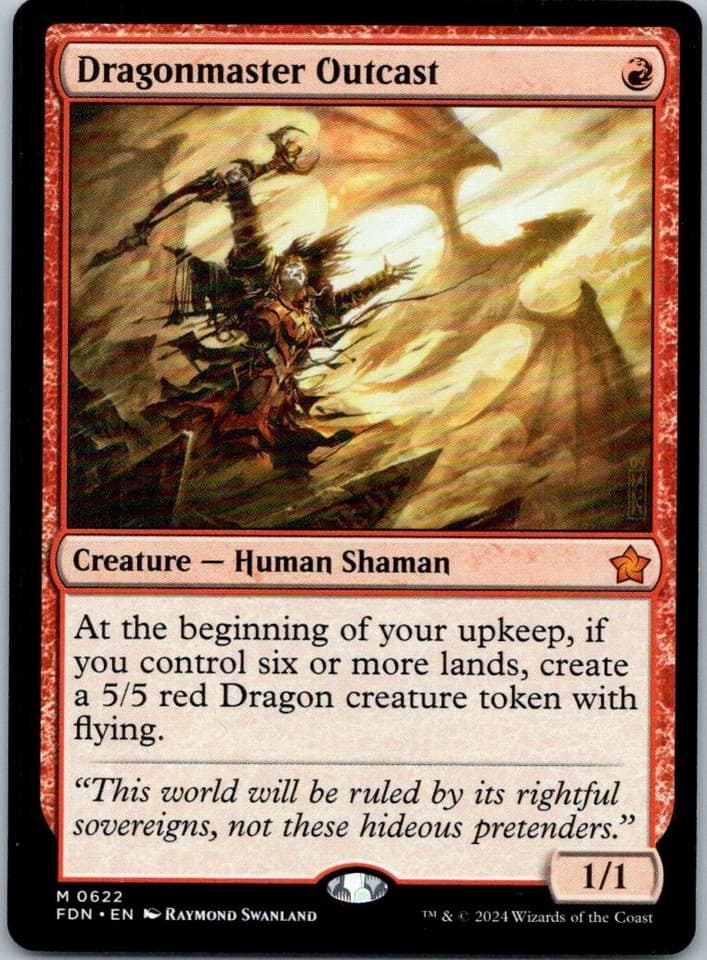 Dragonmaster Outcast M Foundations 622 NM