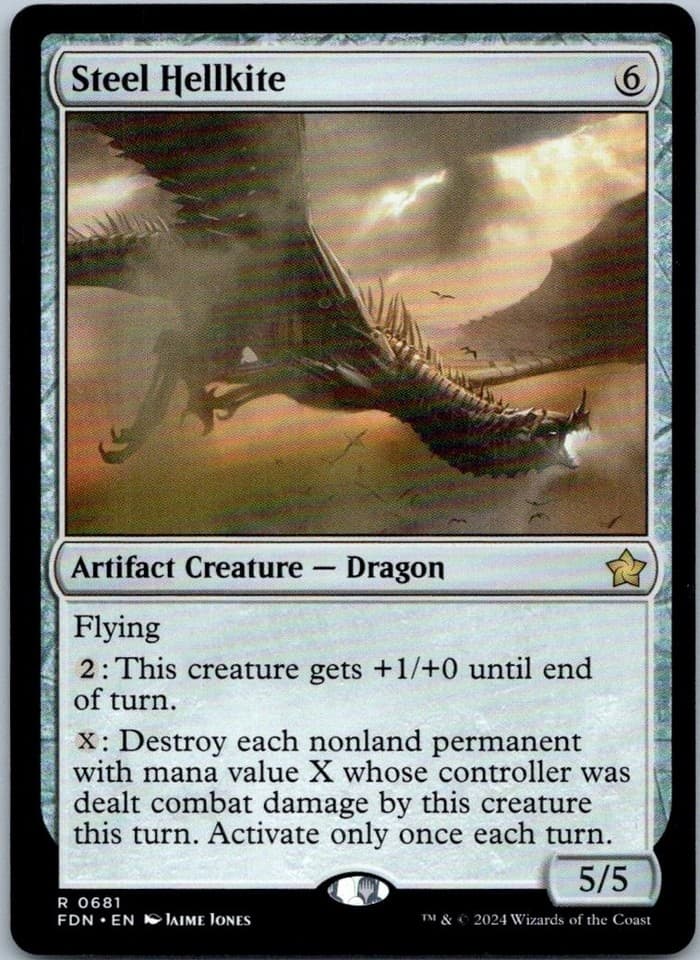 Steel Hellkite R Foundations 681 NM