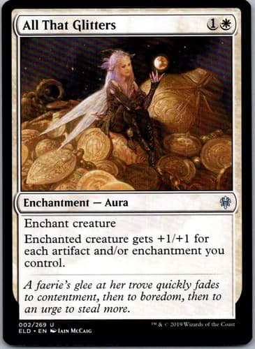 All That Glitters U LIST #002/269 NM MTG Magic